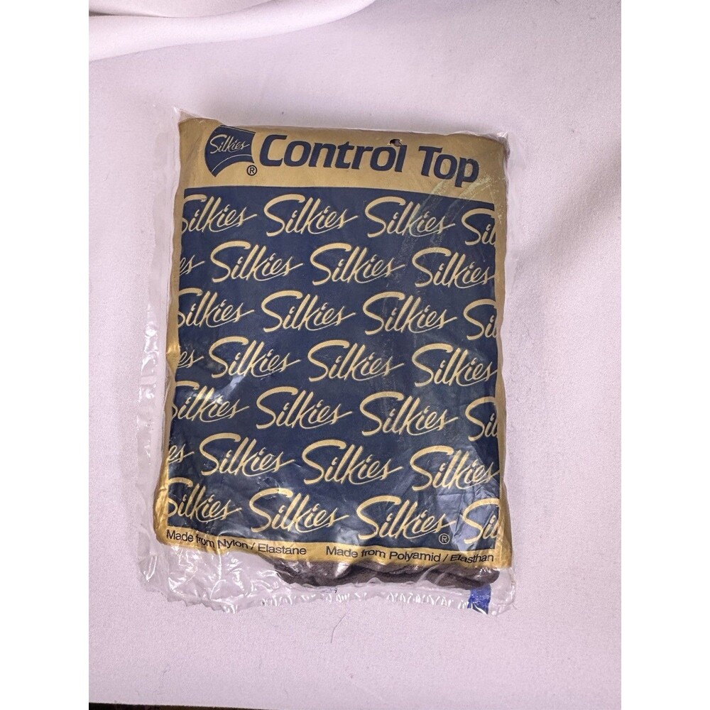Vintage Silkies TLC Support Pantyhose Taupe 070305 Large Control Top 42-46